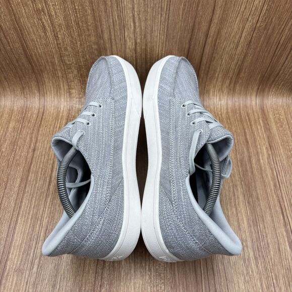 KIZIK PORTO MENS SZ 10.5 Sneakers SHOES WOMAN SZ 12 IN ALLOY HEATHER UNISEX EUC - Picture 5 of 8